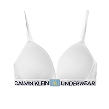Calvin Klein Girls Moulded Bra 800485 Classic White